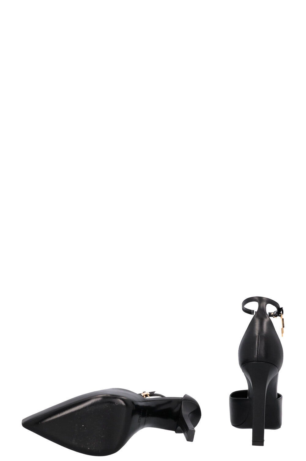 Escarpins à plateforme Givenchy G Lock en cuir noir