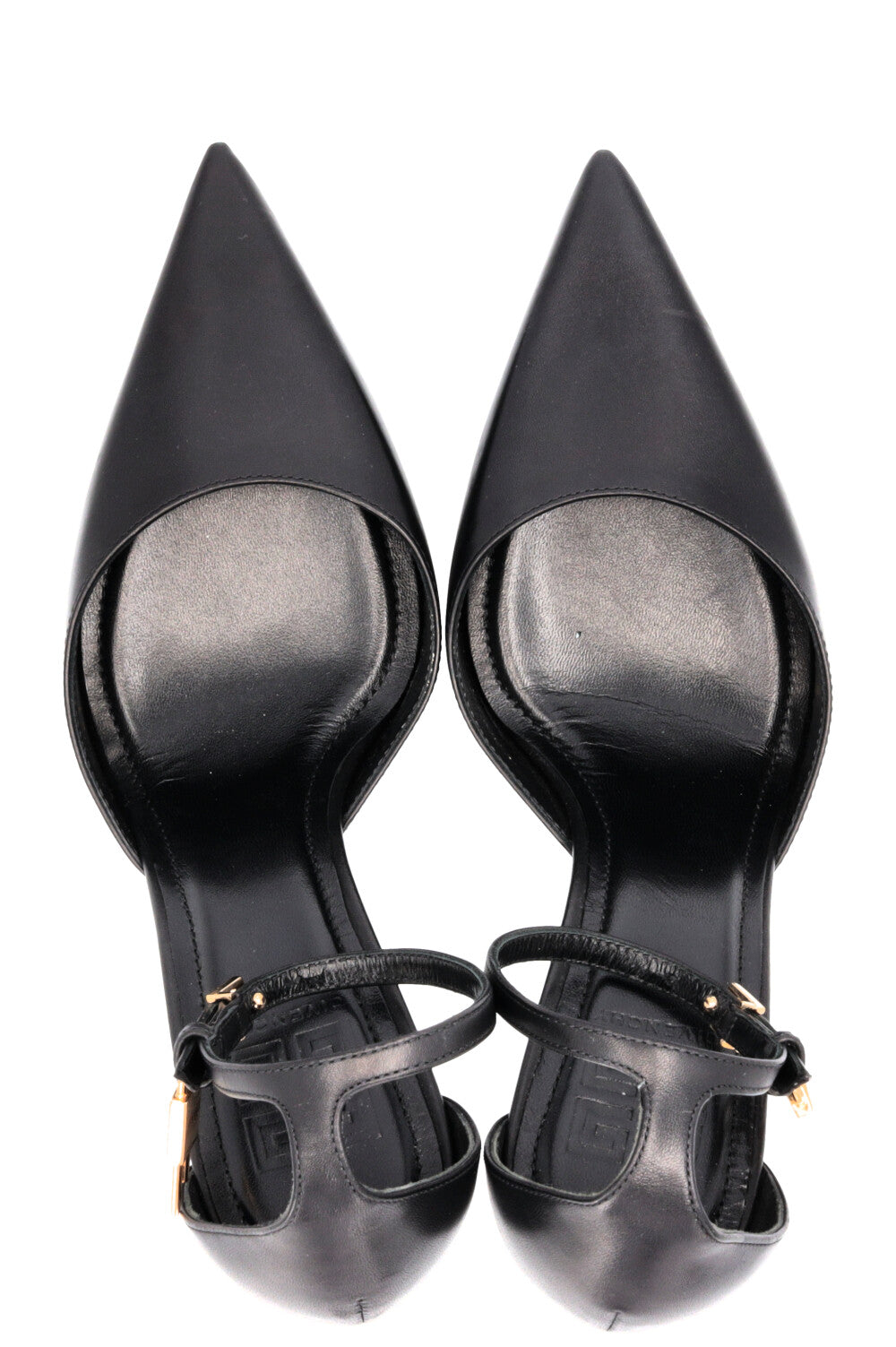 Escarpins à plateforme Givenchy G Lock en cuir noir