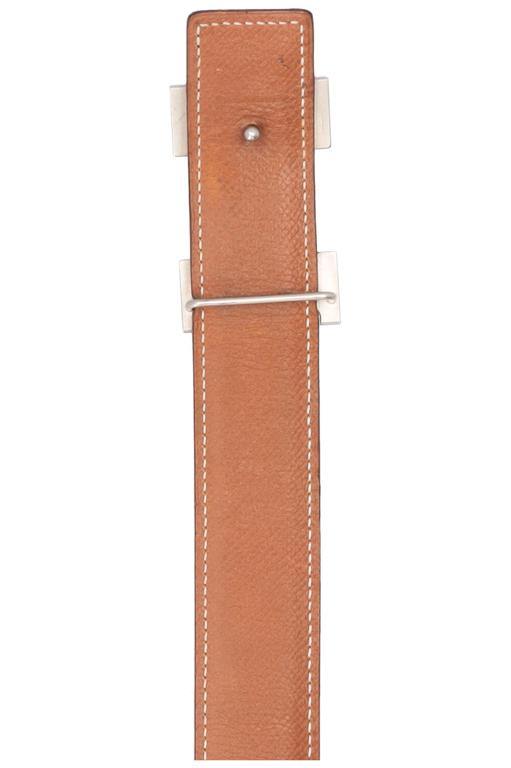HERMÈS Constance H Belt Noir Gold
