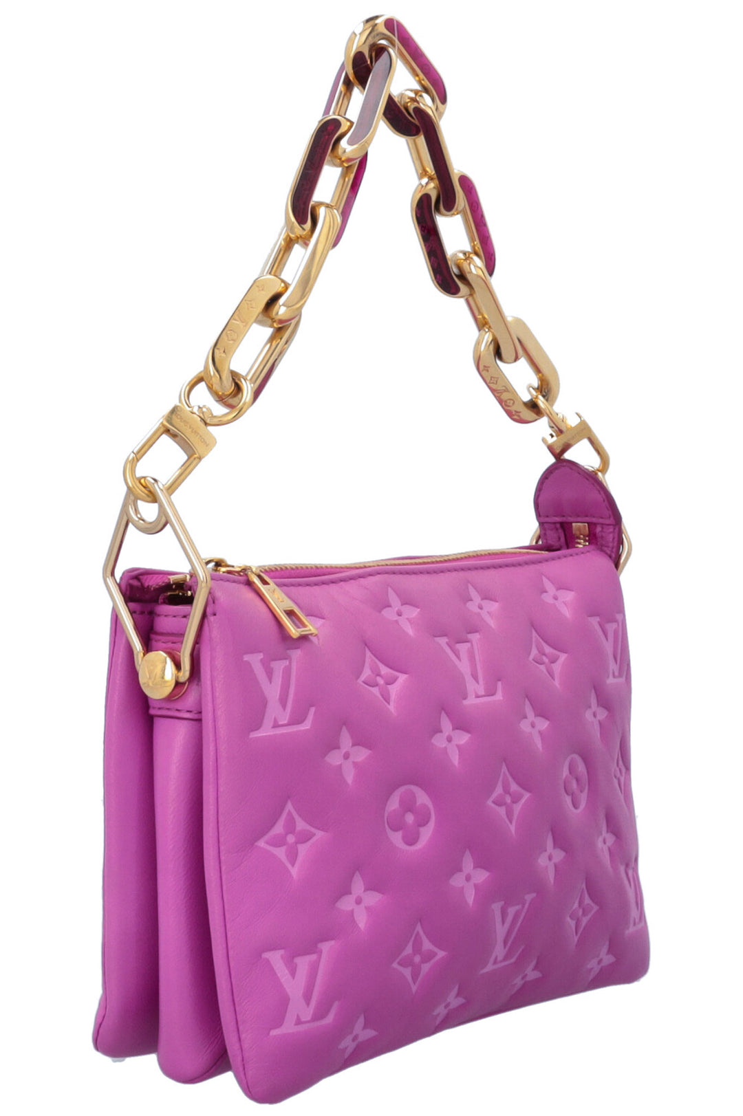 Sac bandoulière LOUIS VUITTON Coussin BB Fuchsia