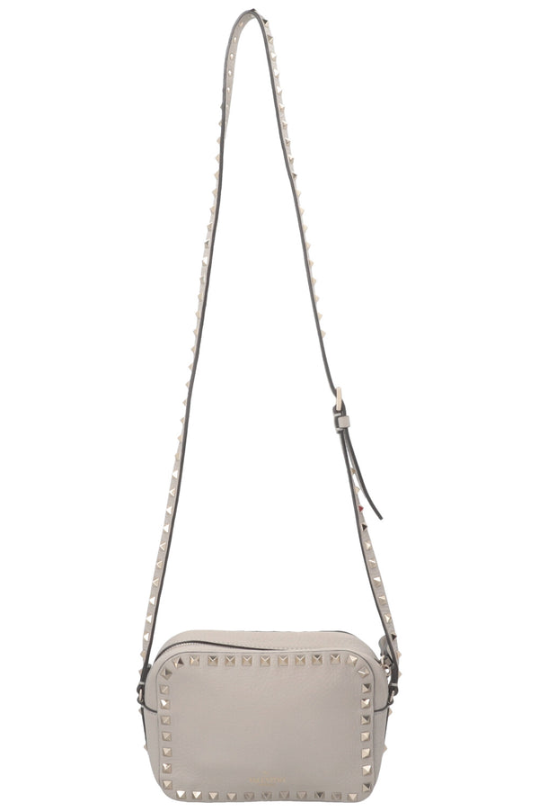 VALENTINO Rockstud Camera Bag Grey