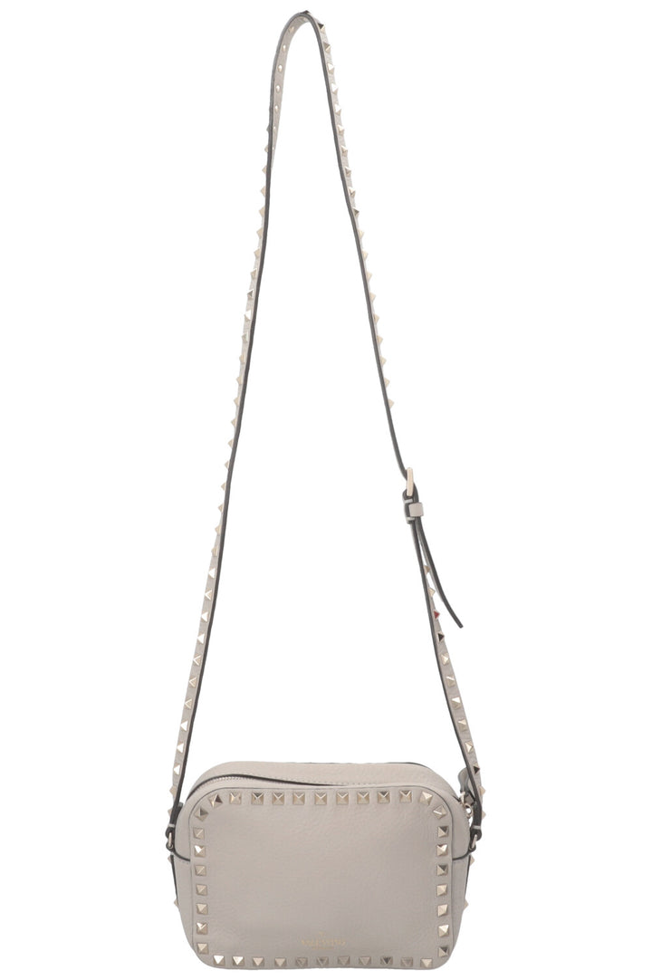 VALENTINO Rockstud Camera Bag Grey