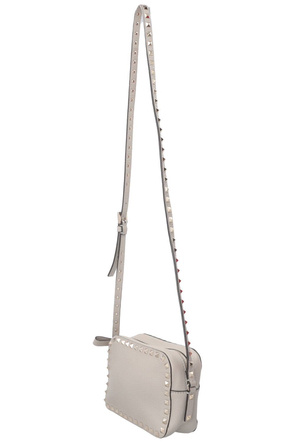 VALENTINO Rockstud Camera Bag Grey