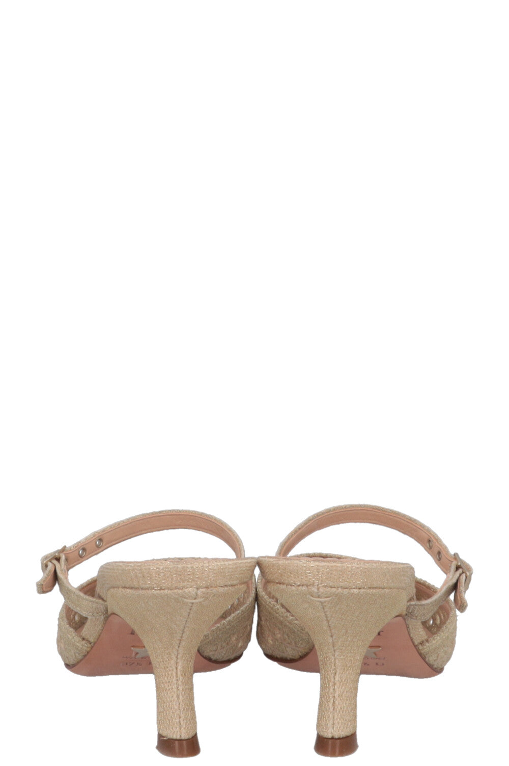 CHRISTIAN DIOR Mules Capture Cannage Or