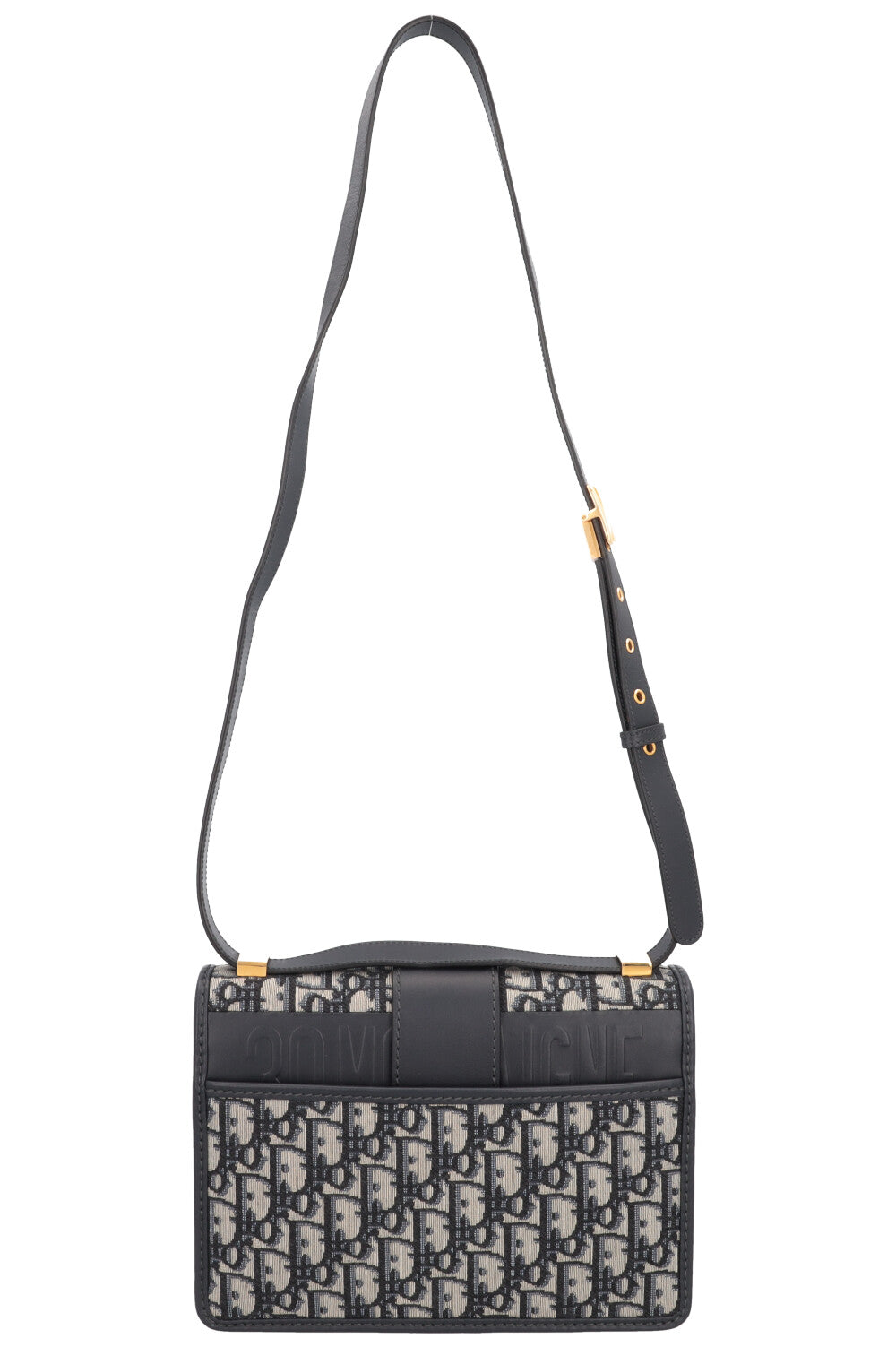 CHRISTIAN DIOR 30 Montaigne Oblique Blue