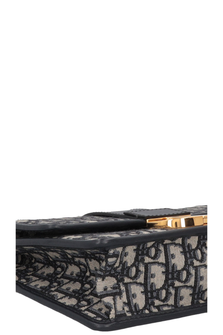 CHRISTIAN DIOR 30 Montaigne Oblique Blue
