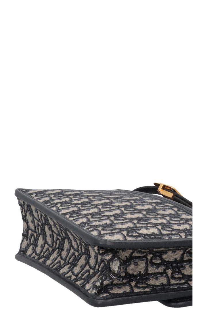 CHRISTIAN DIOR 30 Montaigne Oblique Blue