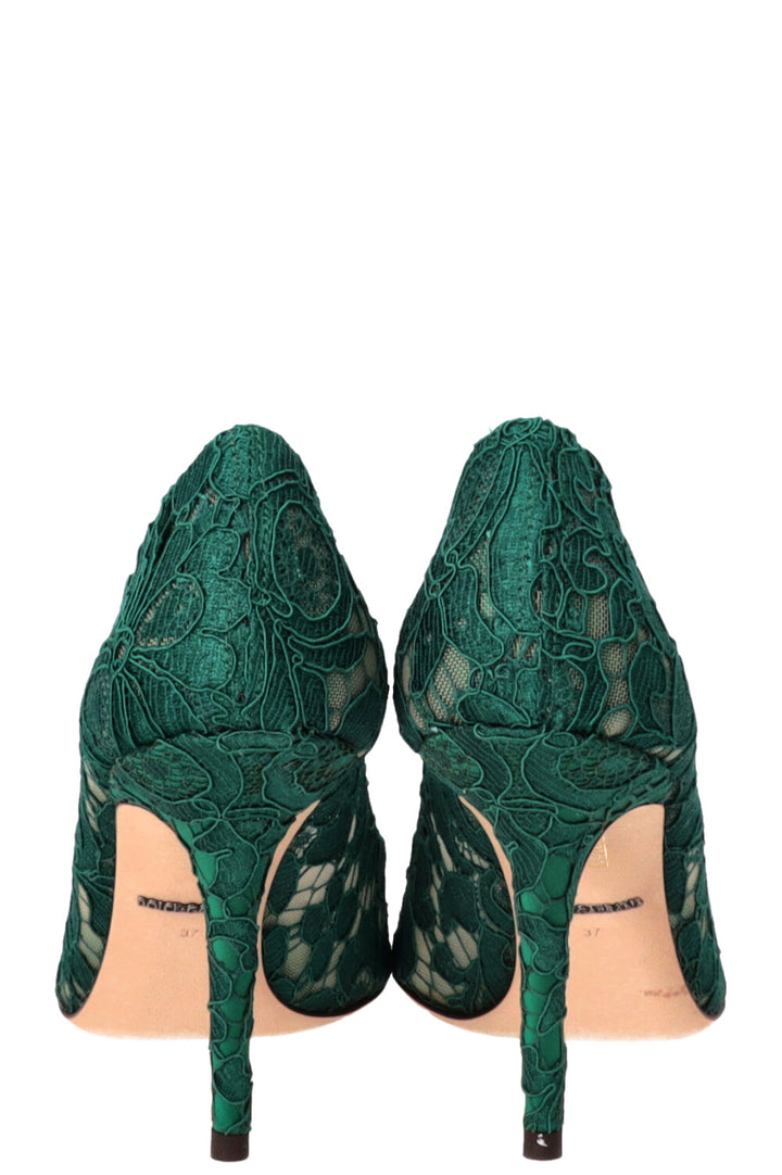 DOLCE&GABBANA Bellucci Escarpins 100 Émeraude