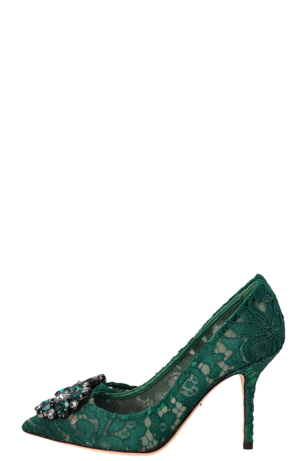 DOLCE&GABBANA Bellucci Escarpins 100 Émeraude