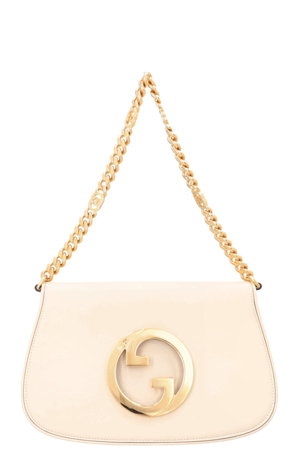 GUCCI Blondie Sac porté épaule ivoire
