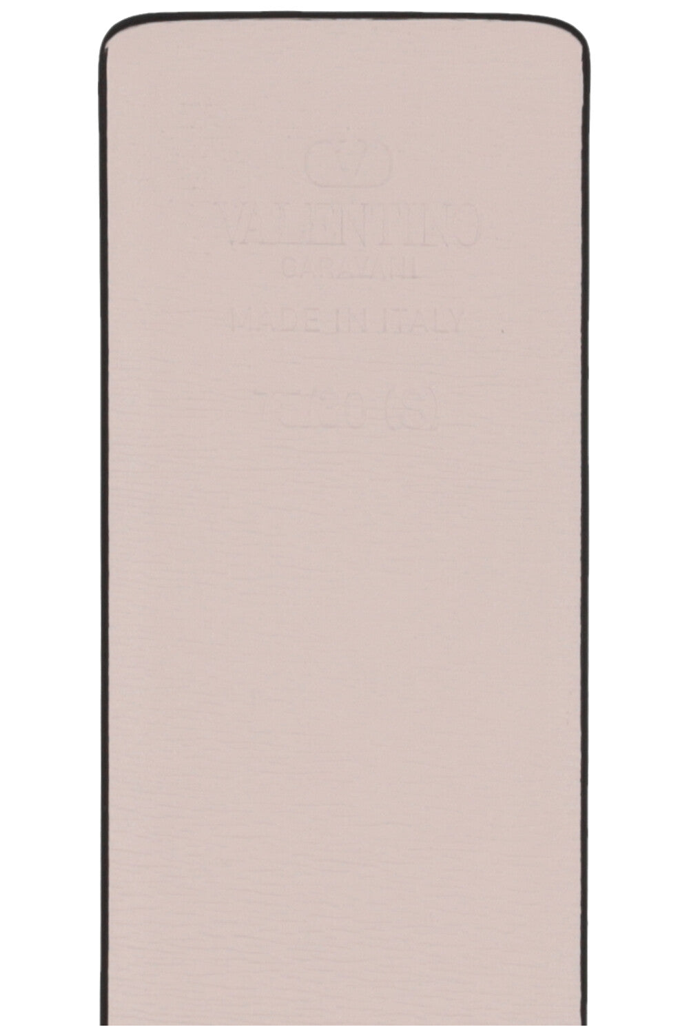VALENTINO Ceinture réversible V-Logo marron rose