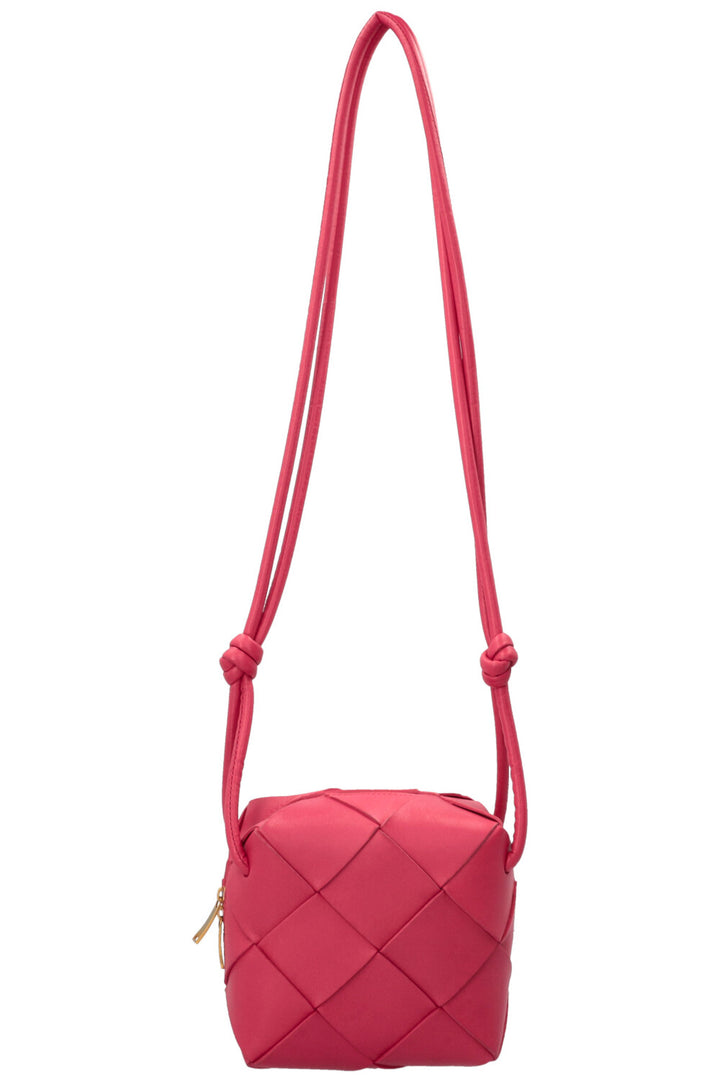 BOTTEGA VENETA Cassette Camera Bag Leather Pink