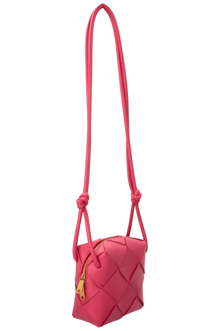 BOTTEGA VENETA Cassette Camera Bag Leather Pink