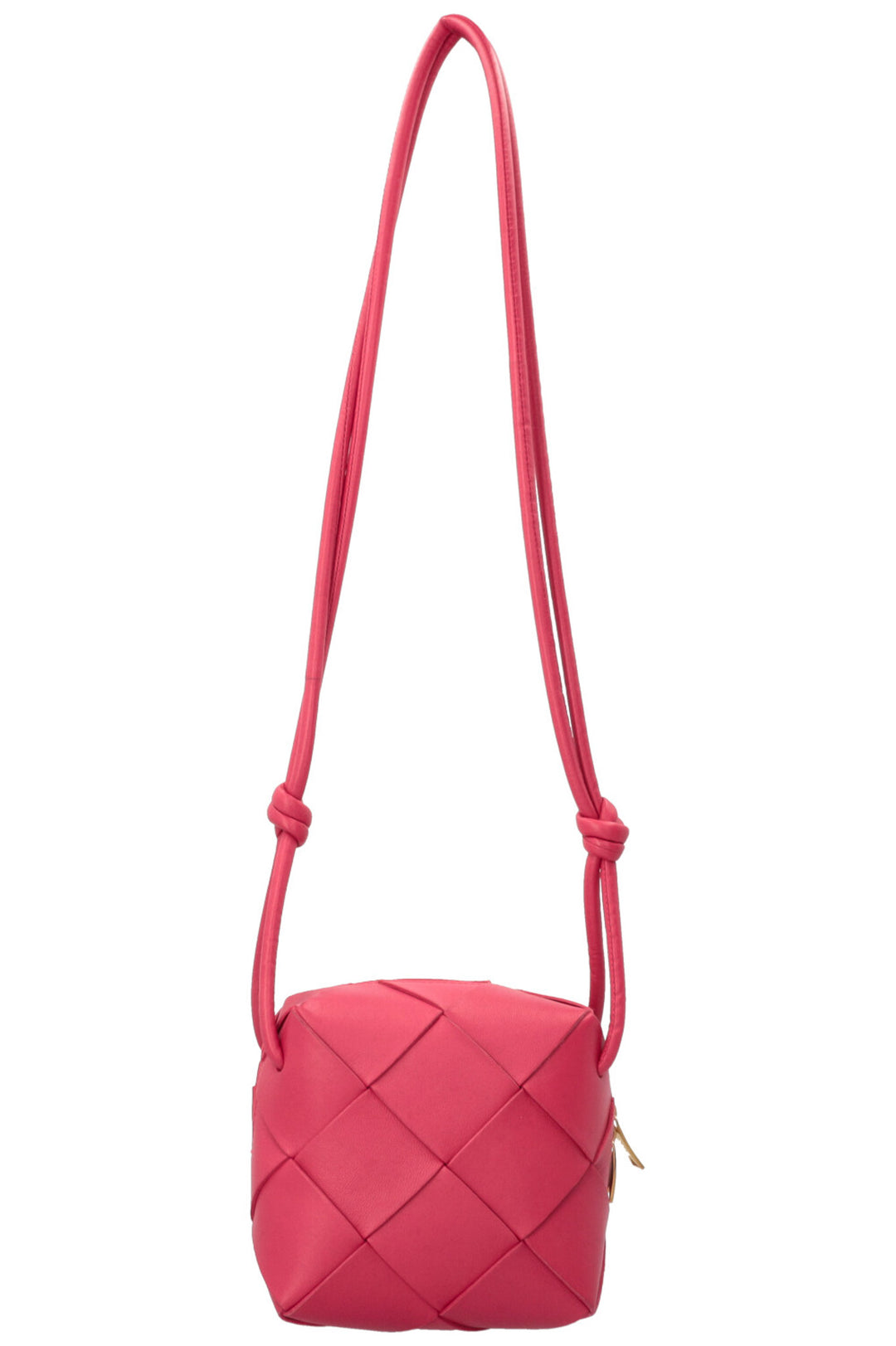 BOTTEGA VENETA Cassette Camera Bag Leather Pink