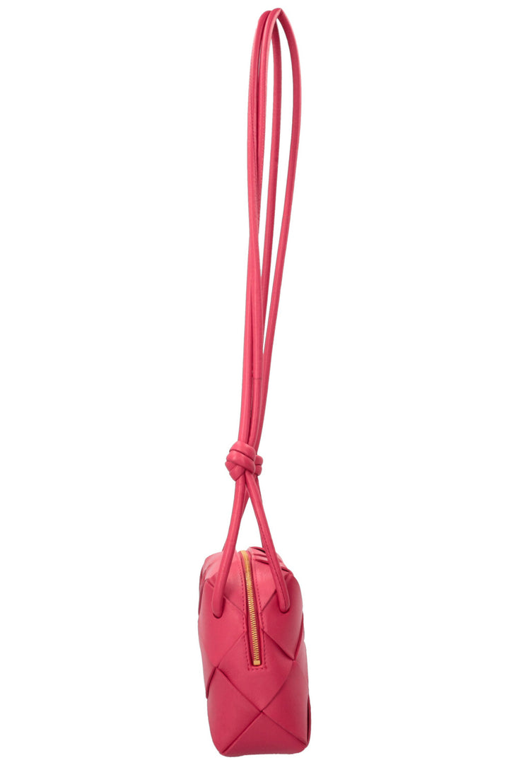 BOTTEGA VENETA Cassette Camera Bag Leather Pink