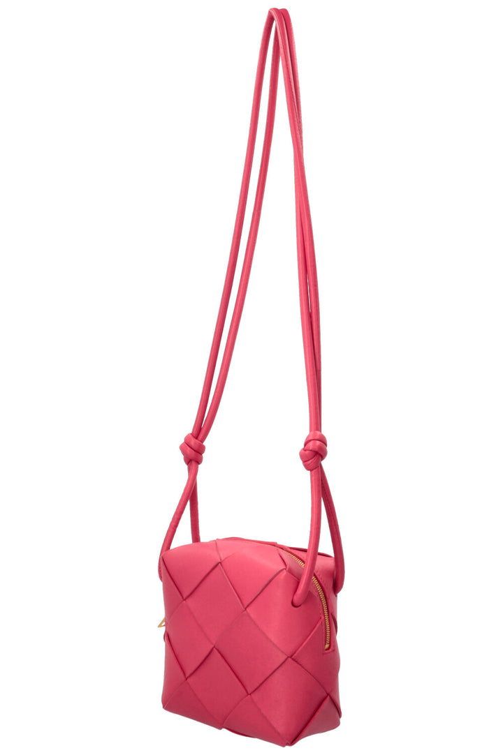 BOTTEGA VENETA Cassette Camera Bag Leather Pink