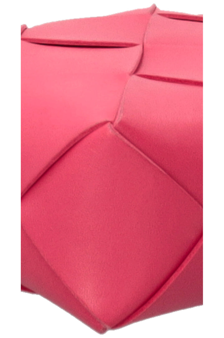 BOTTEGA VENETA Cassette Camera Bag Leather Pink