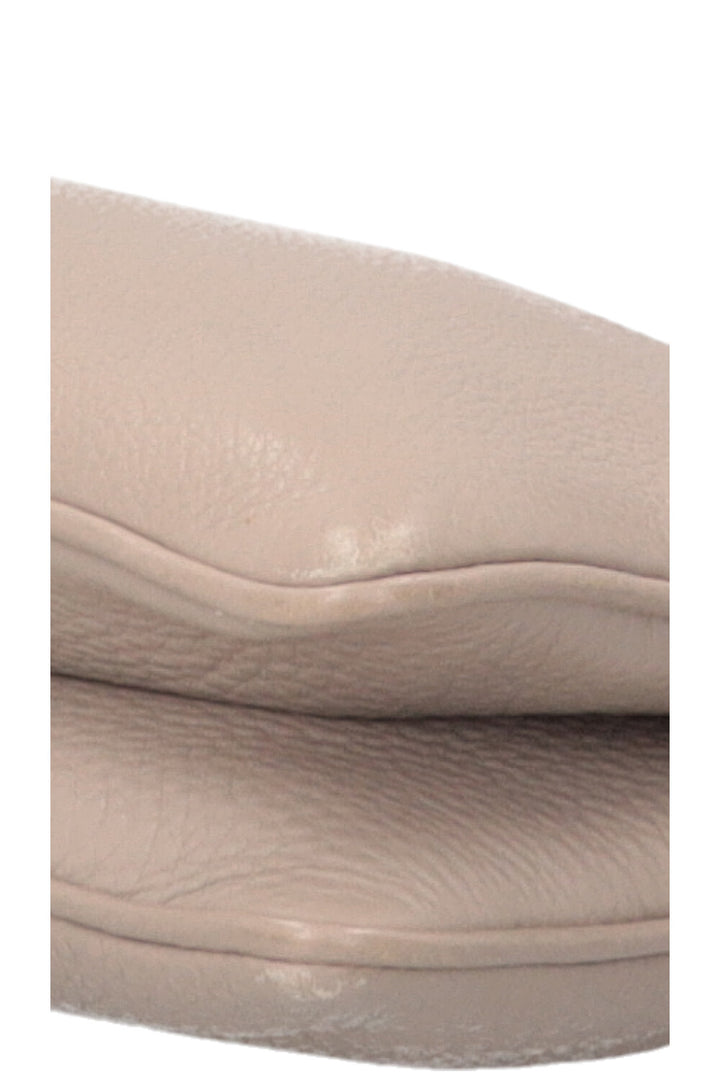 PRADA Daino Crossbody Bag Leather Grey