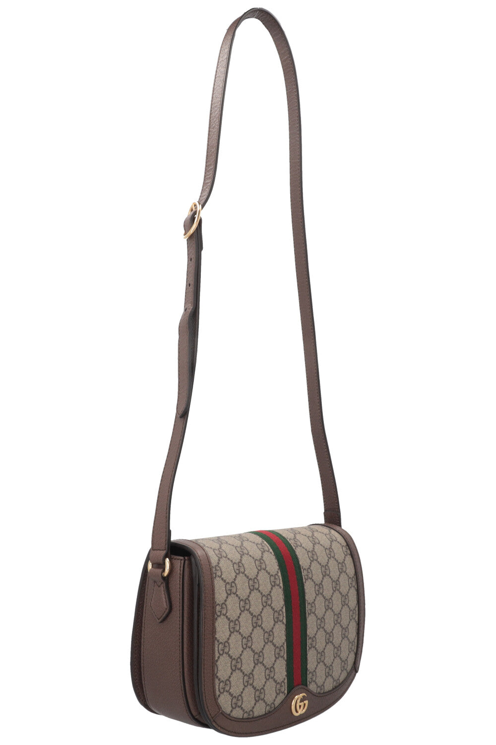 GUCCI GG Ophidia Crossbody Bag Supreme Canvas Brown