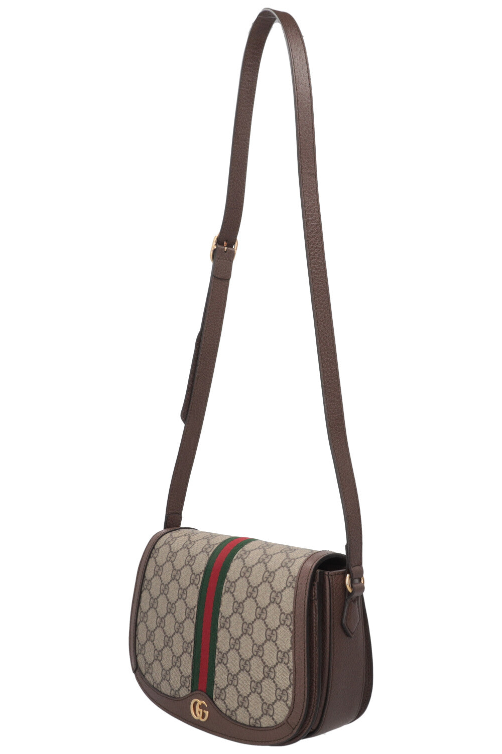 GUCCI GG Ophidia Crossbody Bag Supreme Canvas Brown