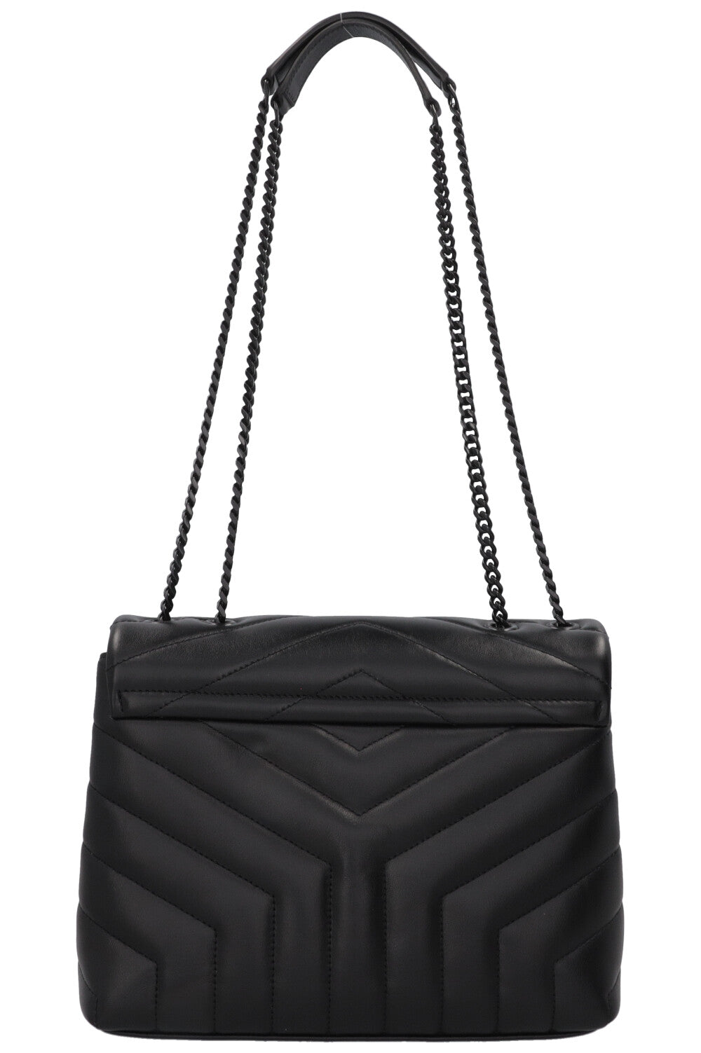 SAINT LAURENT Sac LouLou Petit Cuir Tout Noir
