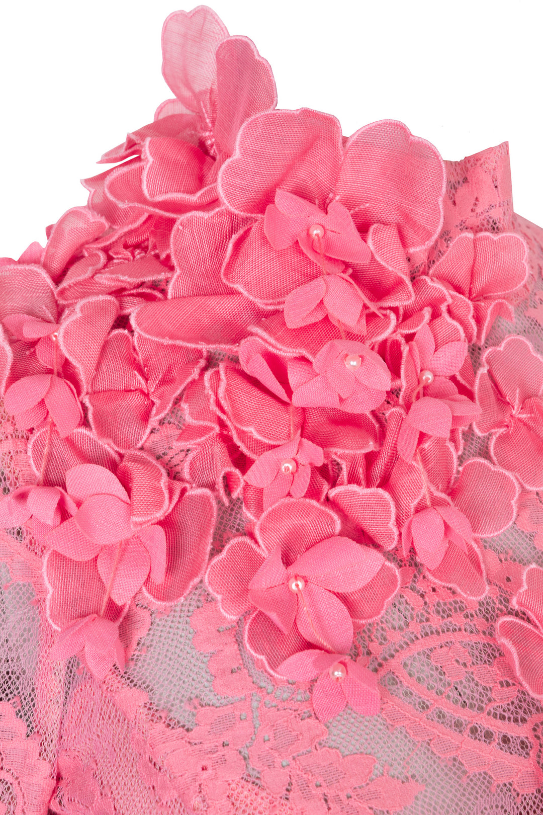 ZIMMERMANN 3D Flowers Dress Pink