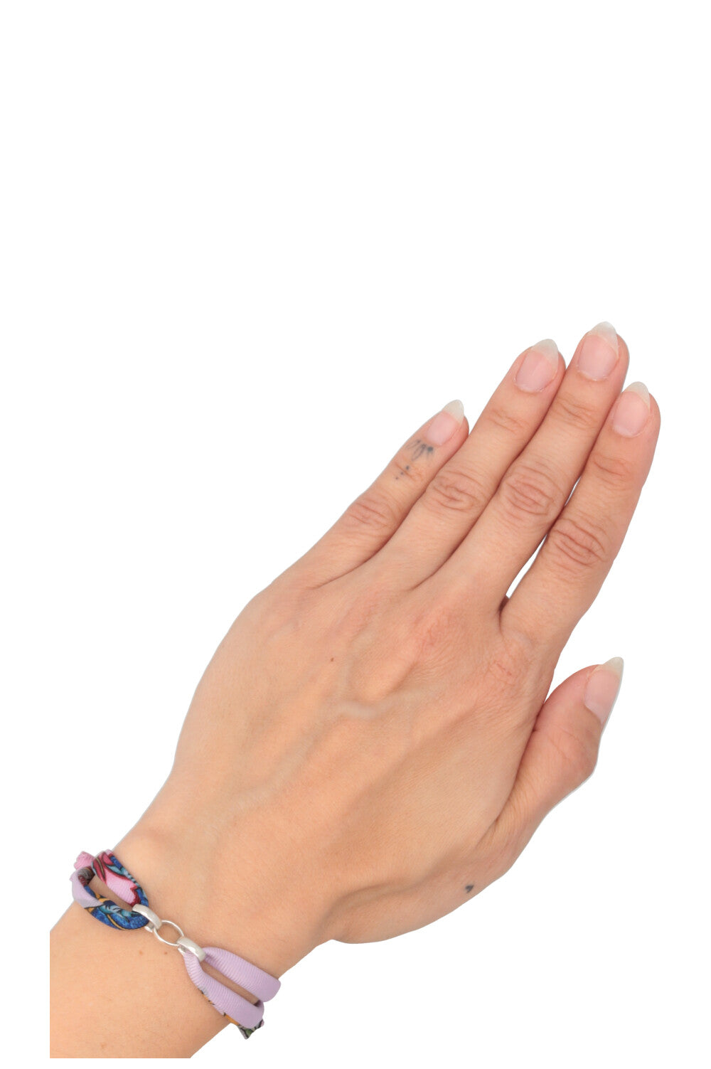 UNFOLD Hermès Silk Bracelet Silver