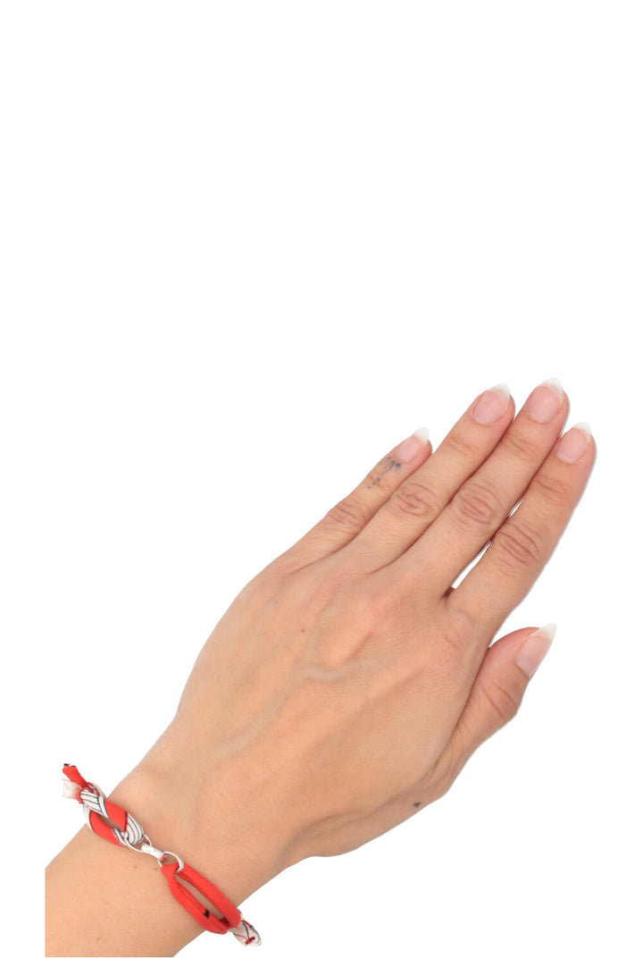 UNFOLD Hermès Silk Bracelet Silver