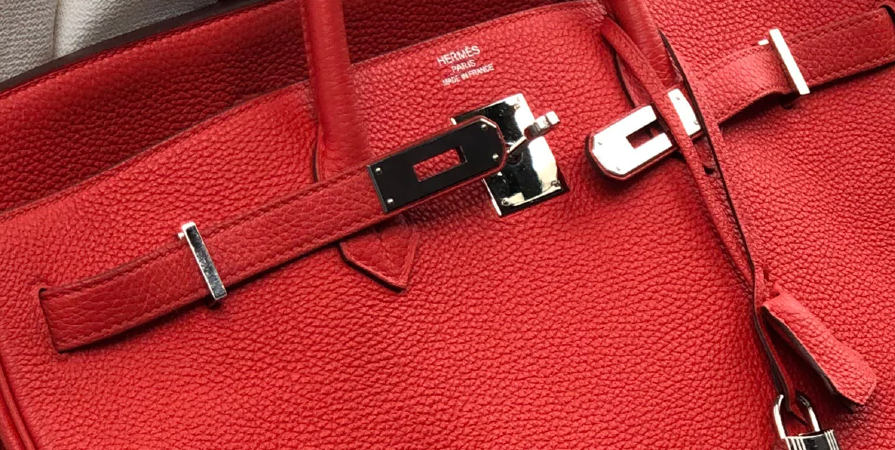 Hermes 2025 purse red