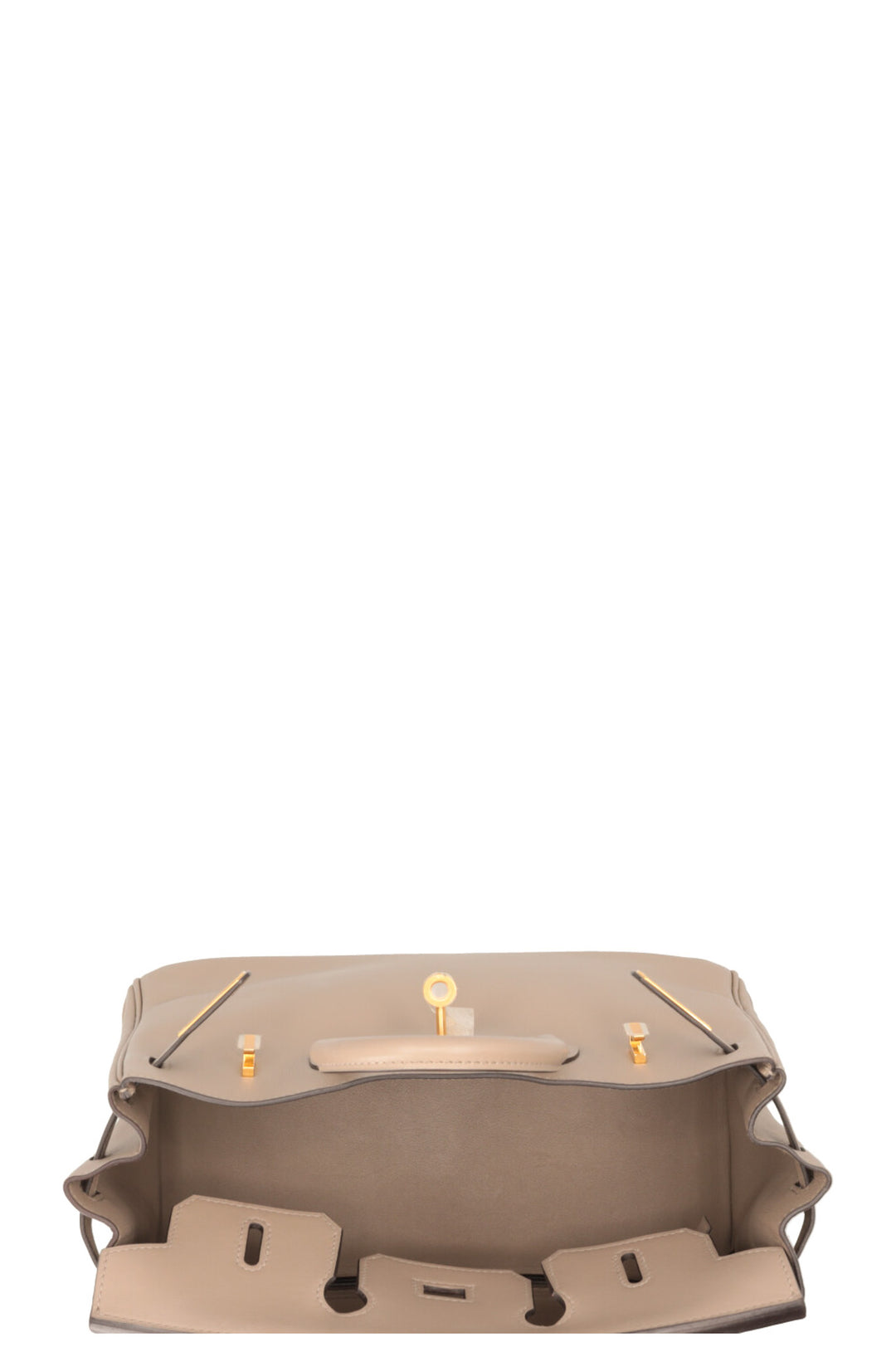 HERMÈS Birkin 25 Retourne Swift Gris Asphalte