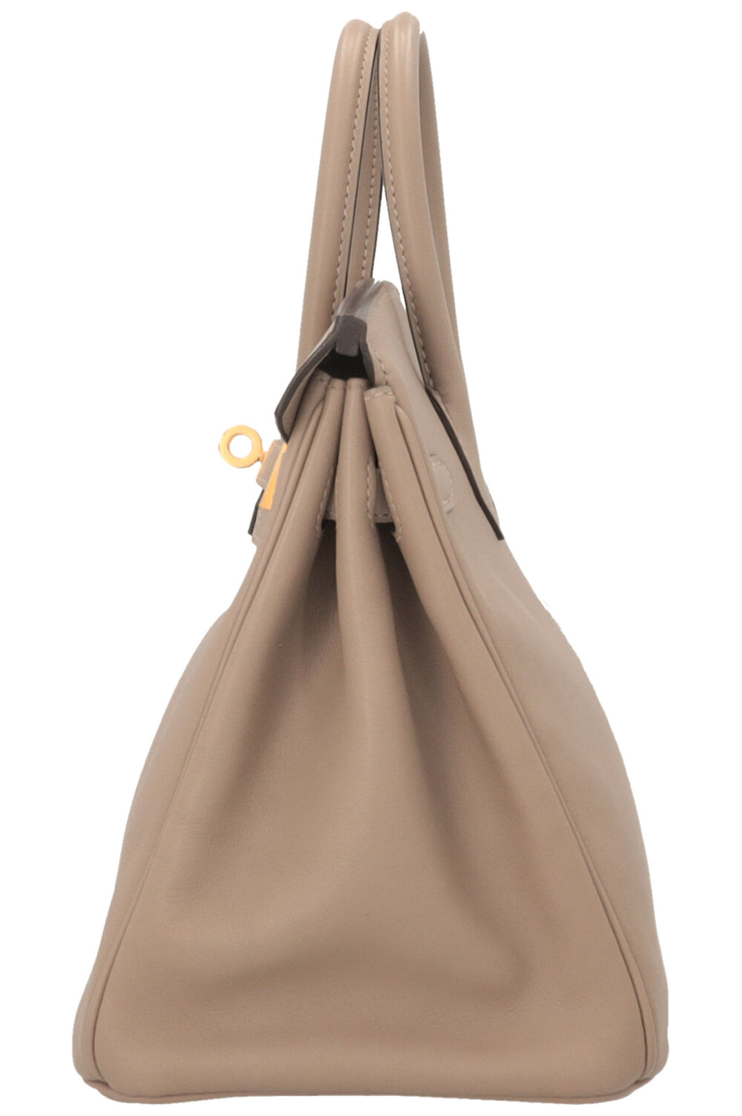 HERMÈS Birkin 25 Retourne Swift Gris Asphalte