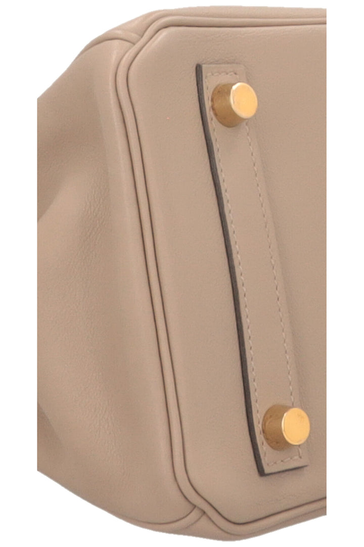 HERMÈS Birkin 25 Retourne Swift Gris Asphalte