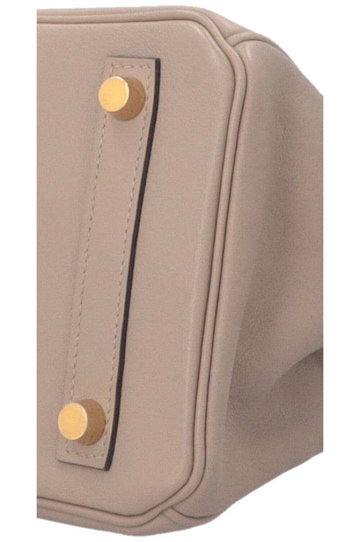 HERMÈS Birkin 25 Retourne Swift Gris Asphalte