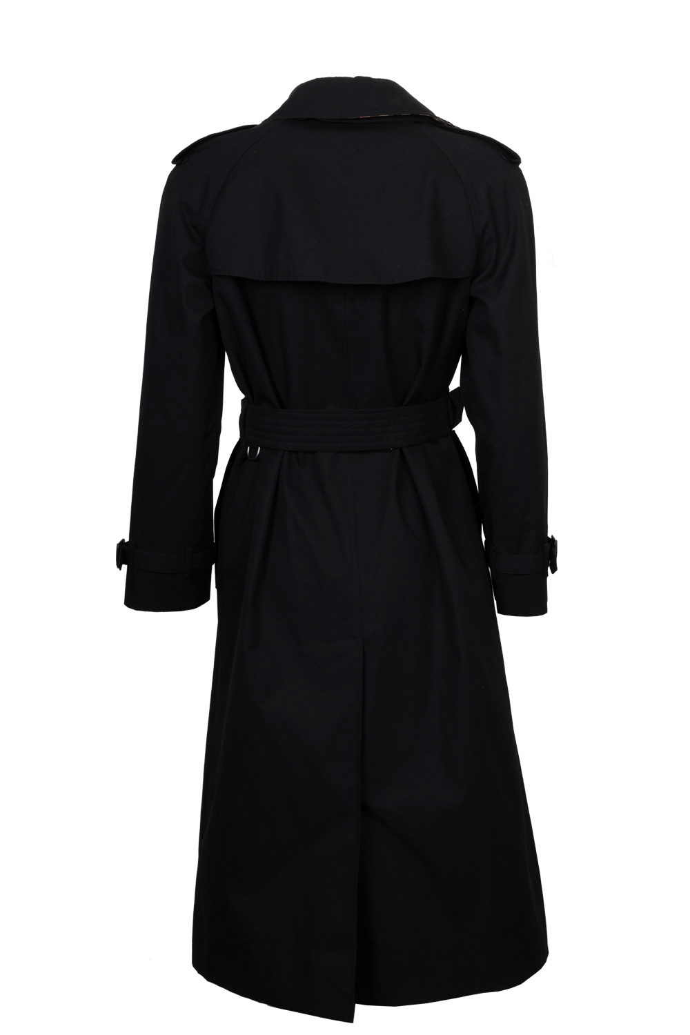 【送料&関税込】Burberry waterloo Black Cotton Trench Coat BURBERRY The Waterloo Belted Trench Coat Black – REAWAKE