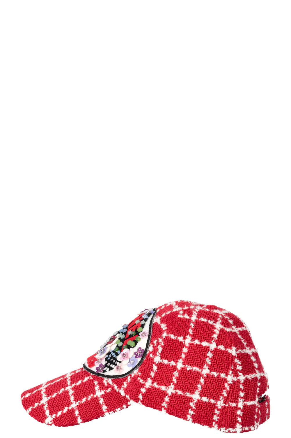 Bonnet en maille CHANEL Monaco 2023 Rouge