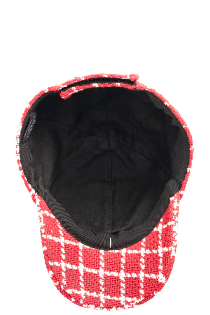 Bonnet en maille CHANEL Monaco 2023 Rouge