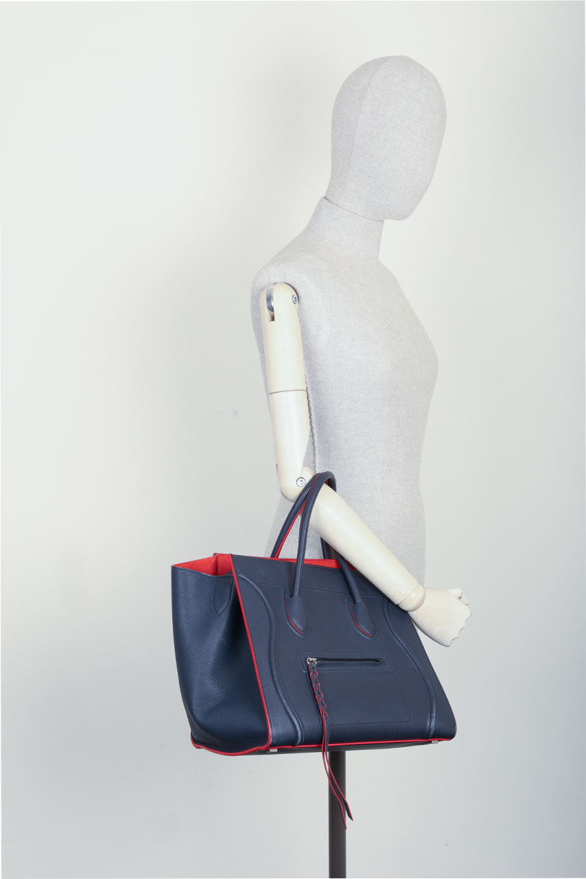 CÉLINE Phantom Lugagge Bag Blue Red