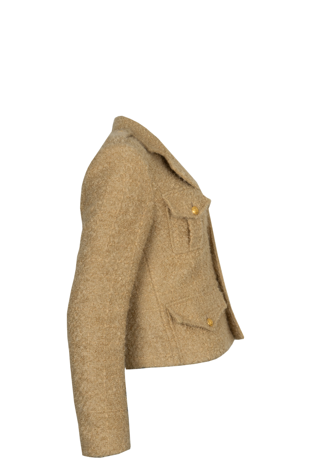 CELINE Jacket Mohair Beige – REAWAKE