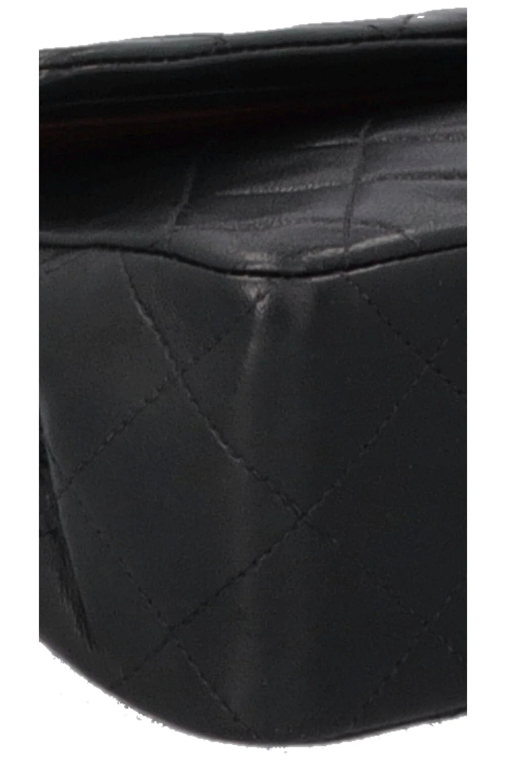 CHANEL Vintage Small Double Flap Bag Black