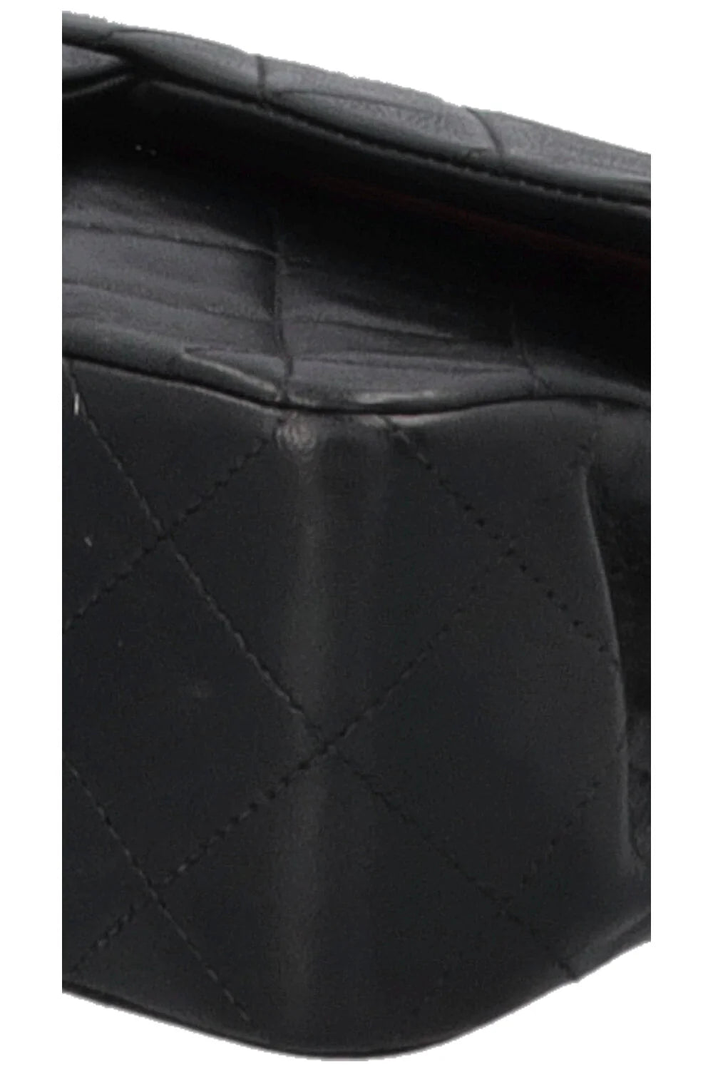 CHANEL Vintage Small Double Flap Bag Black