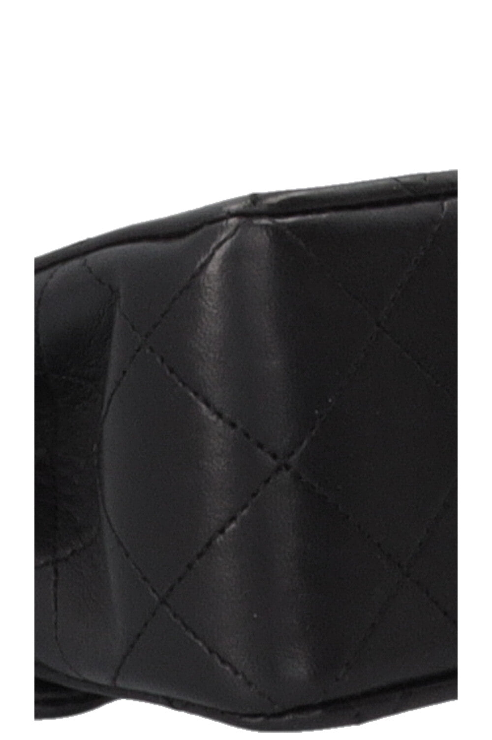 Chanel Vintage Double Flap Petit Cuir Noir