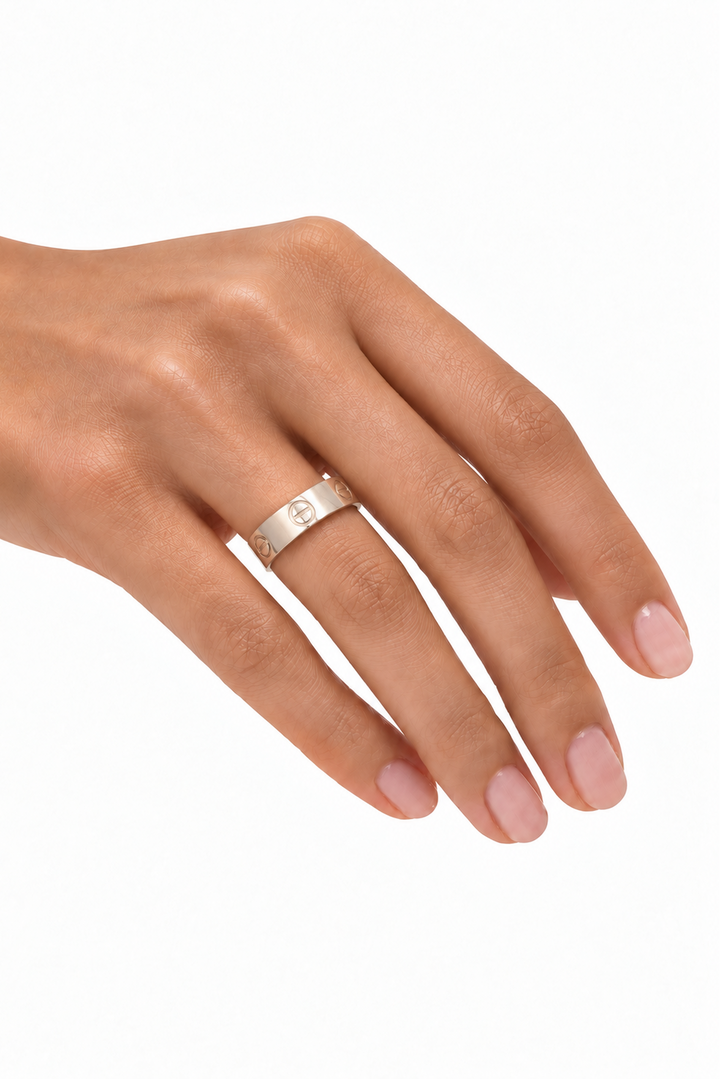 CARTIER Classic Love Ring 18K White Gold