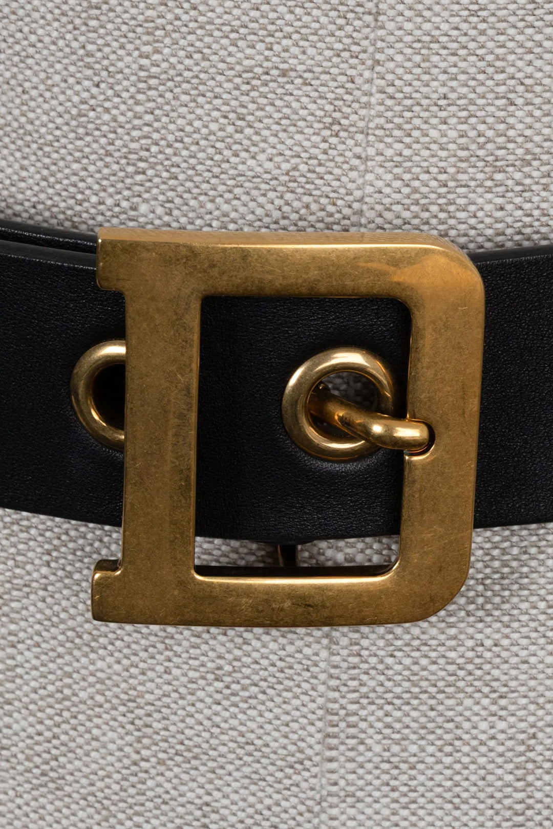 CHRISTIAN DIOR D-Fence Belt Black