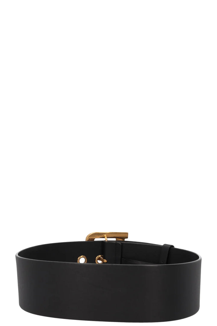 CHRISTIAN DIOR Diorquake Belt Leather Black