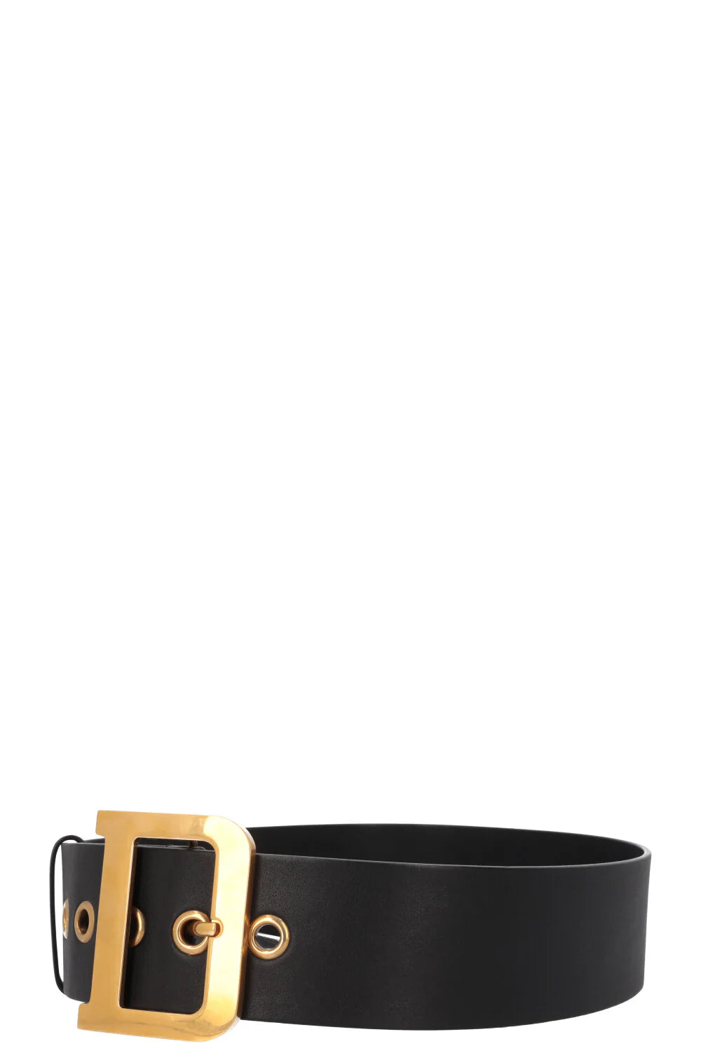CHRISTIAN DIOR Diorquake Belt Leather Black