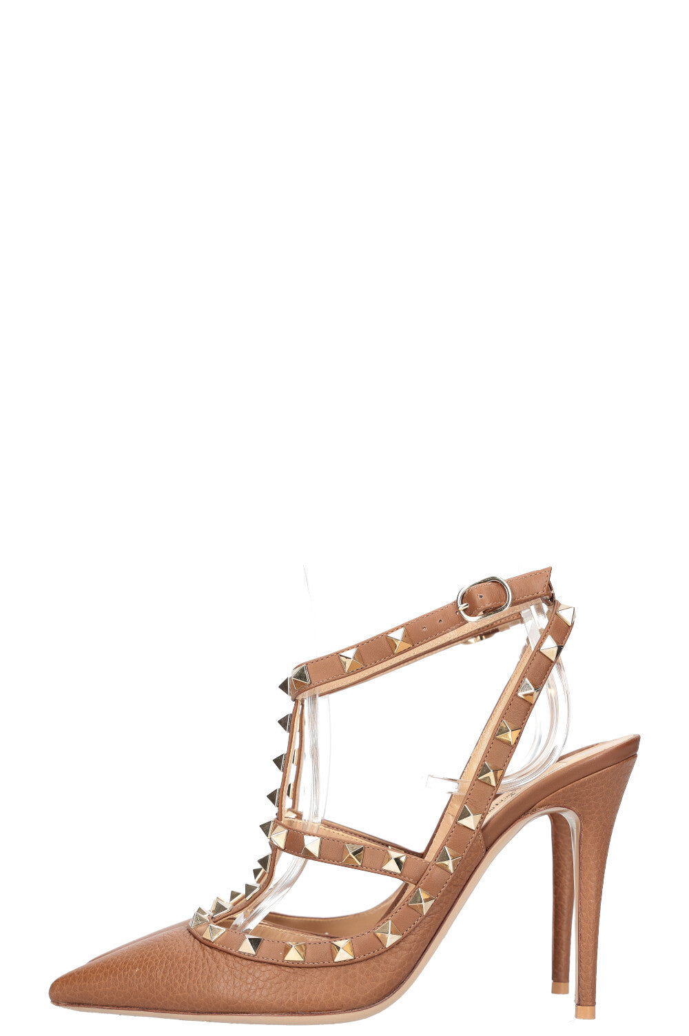 VALENTINO Rockstud Heels Brown