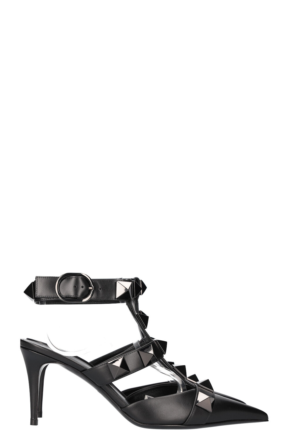 VALENTINO Roman Stud Heels Black