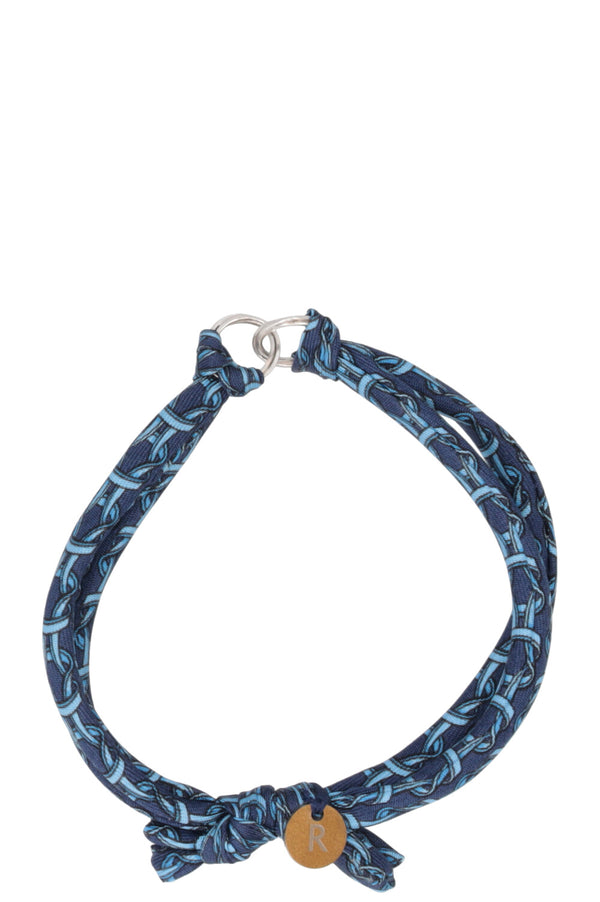 UNFOLD Hermès Silk Bracelet Silver