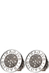 BULGARI Diamond Earrings 18 Karat White Gold