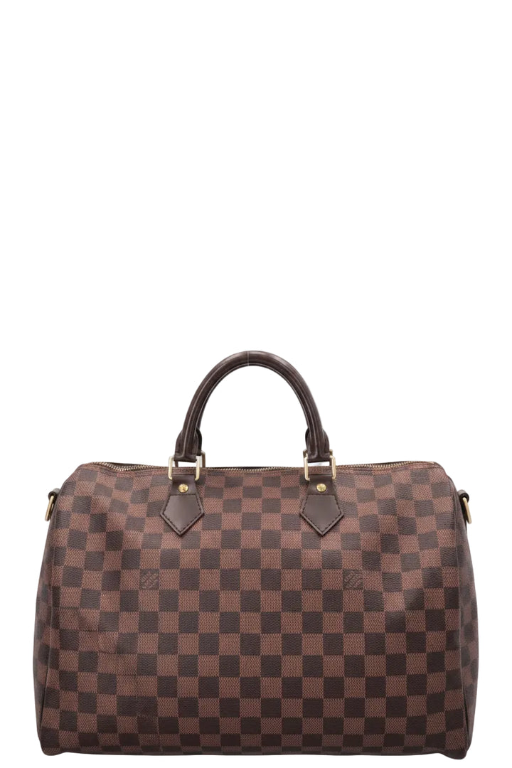 LOUIS VUITTON Speedy 35 Damier Ebène